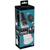 You2Toys Vibrerende Penispomp - Inclusief Masturbator -  Inclusief Handpomp