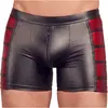 NEK Elastische Fetish Shorts met Dual Wetlook Motief