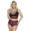Cottelli CURVES BH Set-22139741051 Ensemble de soutien-gorge Noir XL