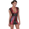 Cottelli Collection Sexy Wetlook jurkje   Small