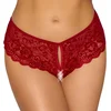 Cottelli Collection Lingerie Delicaat en Stijlvol Open Slipje
