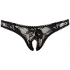 Cottelli Collection Entre-Jambe String Noir XL
