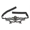 Merkloos / Sans marque Oogmasker met borduursels