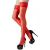 Cottelli Collection Bas Sexy en Rouge Taille 5