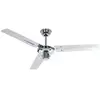 CASAFAN Ventilateur de plafond Tristar Z Chrome 122 cm