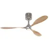 CERTEO Ventilateur de plafond Helico Paddel Hêtre avec lumière