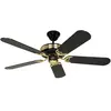 Casafan - Ventilateur de plafond Black Magic 132 cm avec tirette