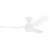 HUNTER FANS Ventilateur de plafond Flight Blanc avec interrupteur mural