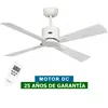 Casafan - Ventilateur de plafond Eco Neo iii 103 we Blanc / Gris
