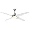 Casafan - Ventilateur de plafond Mirage ch-bl avec éclairage