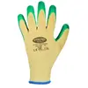 STRONGHAND Gant Specialgrip taille 9 jaune/vert en 388 catégorie epi ii polyester avec latex