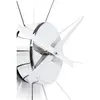Horloge Umbrella Chrome et Noir Kare Design