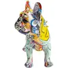 Kare Statue chien debout tague GRAFITTI BULLDOG 24cm - Objets décoratifs - Polyrésine - Intérieur
