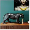 Lampe panthère BAGHEERA 40cm