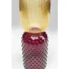 Vase - KARE - Marvelous Duo - Jaune et Violet - 38 cm - Verre teinté -...