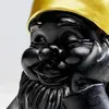 KARE Figurine nain de jardin noir 21 cm GNOME