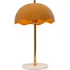 Lampe - Kare Design - Lia - Orange - Vintage - Abat-jour en marbre
