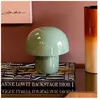 Lampe Mushroom 20cm vert sage Kare Design