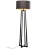 Lampadaire Timon noir 160cm Kare Design