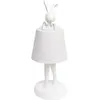Lampe Animal lapin LED 29cm blanche Kare Design