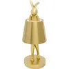 Tafellamp Animal konijn LED 29cm goud Kare Design