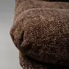 Fauteuil pivotant et repose-pieds Montreal marron Kare Design