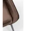 Chaise - KARE - East Side - Velours - Marron - Contemporain - Design