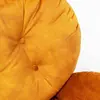 Fauteuil pivotant Cosy velours ocre Kare Design