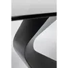 Table à manger - GLORIA - Verre trempé noir 200 cm - Contemporain - De...