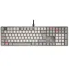 CHERRY Keyboard Corded Mechanical Mx (DE, Filaire), Clavier, Gris