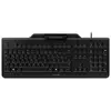 CHERRY SECURE BOARD 1.0 - Clavier - avec NFC - USB - Allemand - commutateur : CHERRY LPK - noir