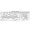 CHERRY STREAM KEYBOARD - Clavier - USB - Allemand - commutateur : CHERRY SX - gris blanc