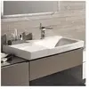 Geberit Xeno2 wastafel 90x48x14cm met kraangat zonder overloop afleg links KeraTect wit