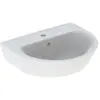 Geberit Renova wastafel met kraangat met overloop 55x45x18.8cm wit 500...