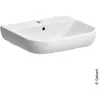 Geberit, Lavabo, Keramag / lavabo Smyle 55 cm blanc avec revêtement 50...