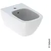 Geberit, Cuvette toilettes + bidet, Keramag / Bidet mural Smyle Square...