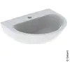 Geberit, Lavabo, Renova lave-mains, 1 trou de robinetterie, sans trop-...