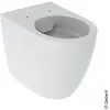 Geberit, Cuvette toilettes + bidet, iCon WC au sol, chasse d'eau basse...