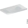Geberit, Lavabo, iCon Light lavabo, 90 cm x 48 cm, sans trou pour robi...