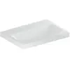 Geberit, Lavabo, iCon Light lavabo, 60 cm x 42 cm, sans trou pour robi...
