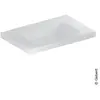 Geberit, Lavabo, iCon Light lavabo, 75 cm x 48 cm, sans trou pour robi...