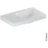Geberit, Lavabo, iCon Light lave-mains, 53 cm x 31 cm, sans trou de ro...
