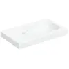 Geberit, Lavabo, iCon Light lave-mains, 53 cm x 31 cm, sans trou de ro...