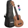 Cascha HH 2026 ukulélé soprano Premium avec housse et médiators