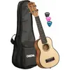 Cascha HH 2148L linkshandige solid top sopraan ukelele set
