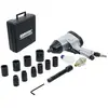 BGS Do it yourself Clé à choc pneumatique 312 Nm + douilles et accessoires - 16 pièces - En coffret
