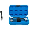 BGS TECHNIC Jeu de douilles, profil E, extra longues 12,5 mm (1/2") E10 - E20 6 pièces
