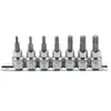 BGS TECHNIC Jeu de douilles à embouts 10 mm (3/8") profil T (pour Torx) 7 pièces