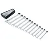BGS TECHNIC Jeu de clés mixtes à cliquet 8 - 19 mm 12 pièces