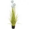 EUROPALMS Herbe dallium ArtificielleBleue120 cm